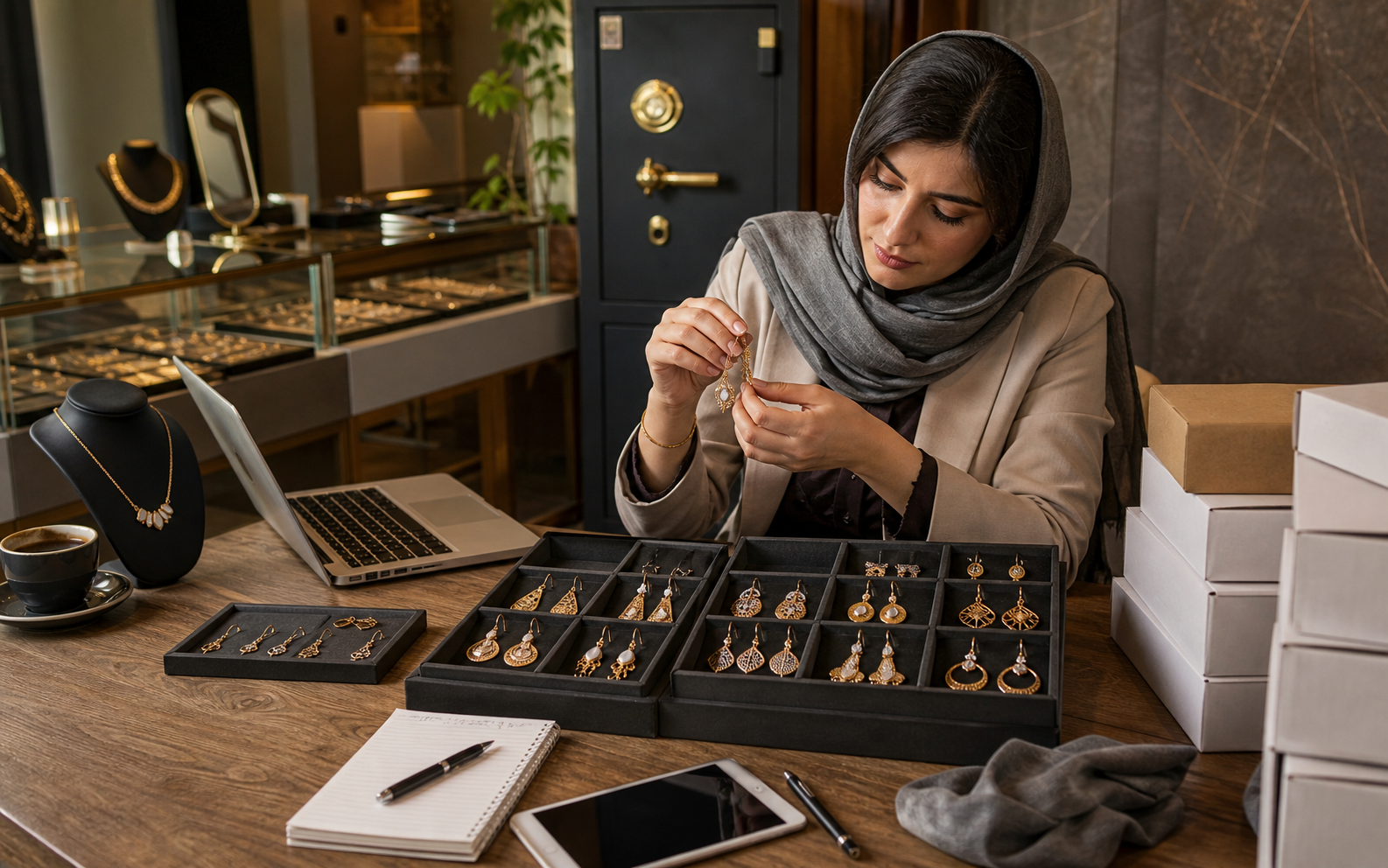 گوشواره‌های پرفروش طلا؛ راهنمای انتخاب برای ویترین و خرید عمده