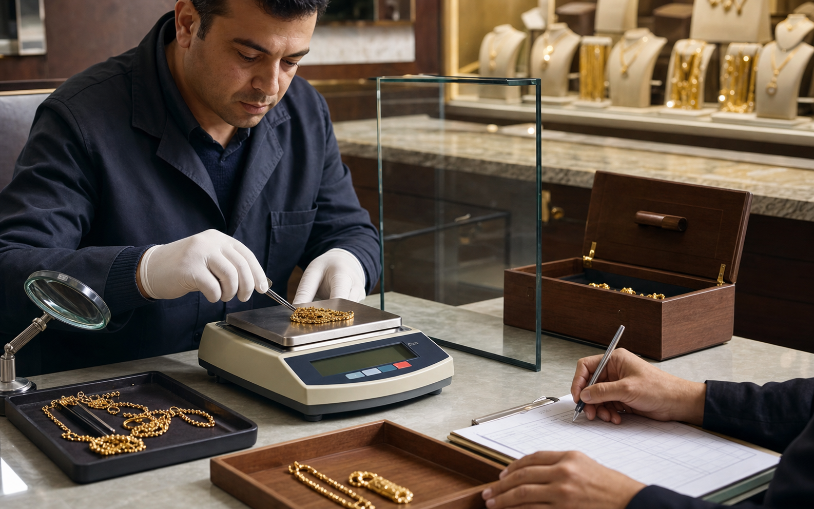 کنترل وزن سفارش طلا؛ از ثبت پیشنهاد تا توزین و تحویل