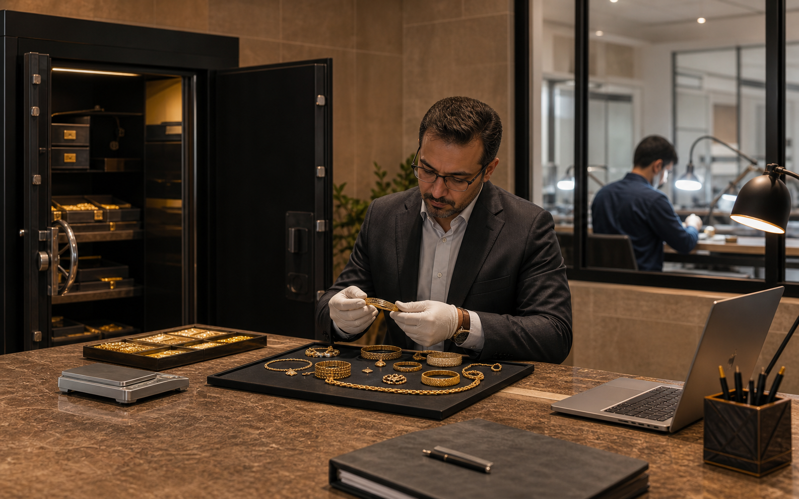 مدیریت ریسک موجودی طلا؛ کنترل قیمت، وزن، امنیت و نقدشوندگی