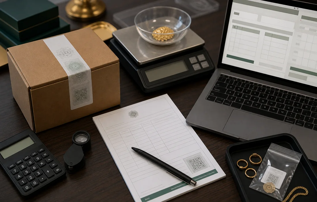 تصویر مرتبط با مدیریت ریسک موجودی طلا؛ کنترل قیمت، وزن، امنیت و نقدشوندگی
